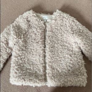 fuzzy H&M jacket
